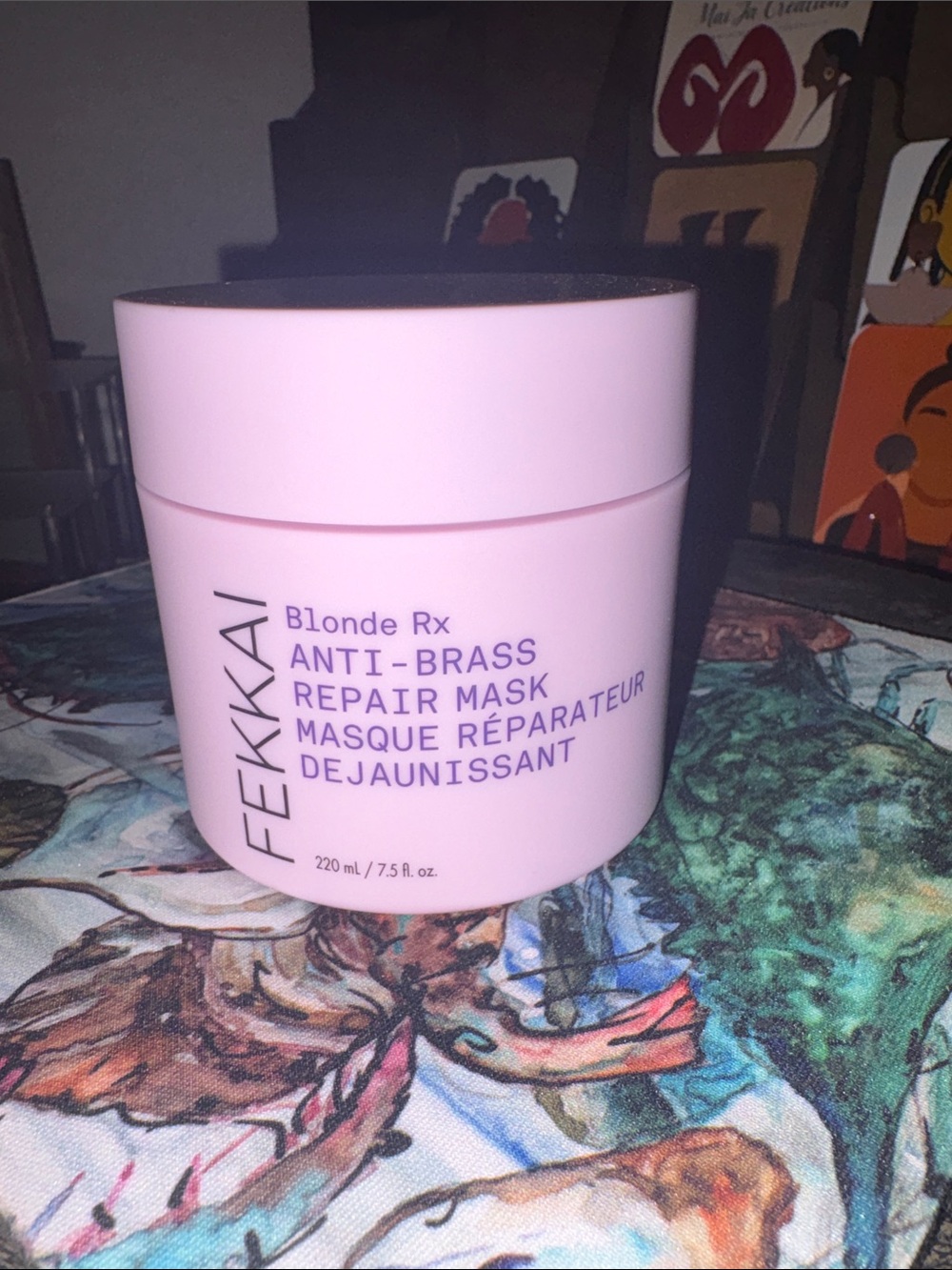 Fekkai Blonde Rx Anti‑Brass Repair Mask - Pink